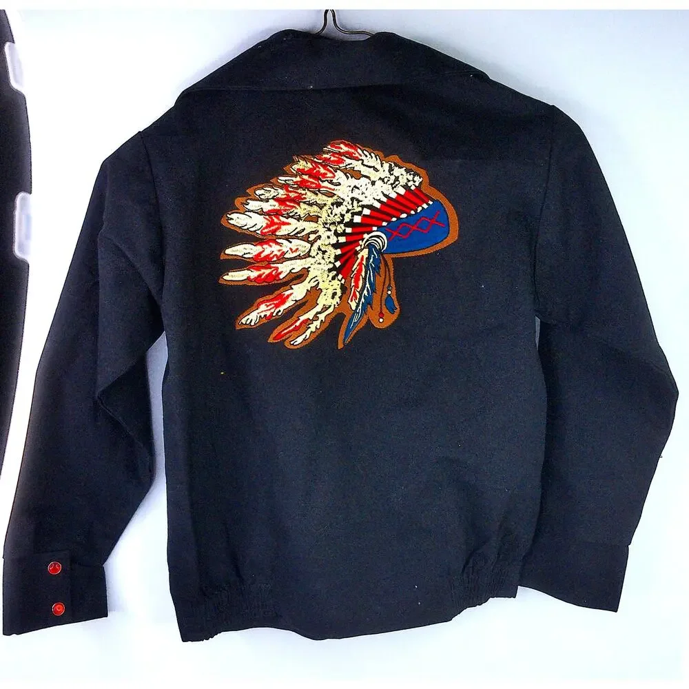 Rockmount Ranch Wear Kid's Youth Gabardine Chief Jacket Size Small